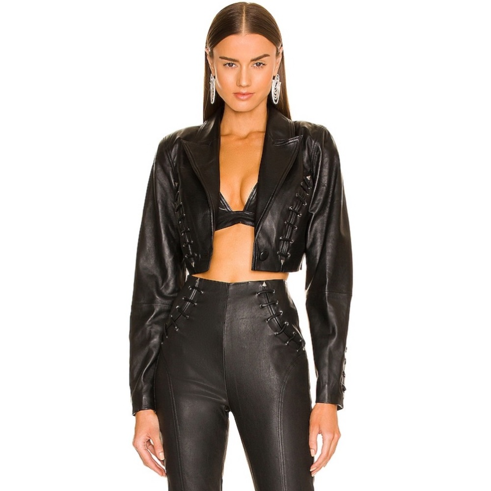 DUNDAS Cropped Mercury Blazer